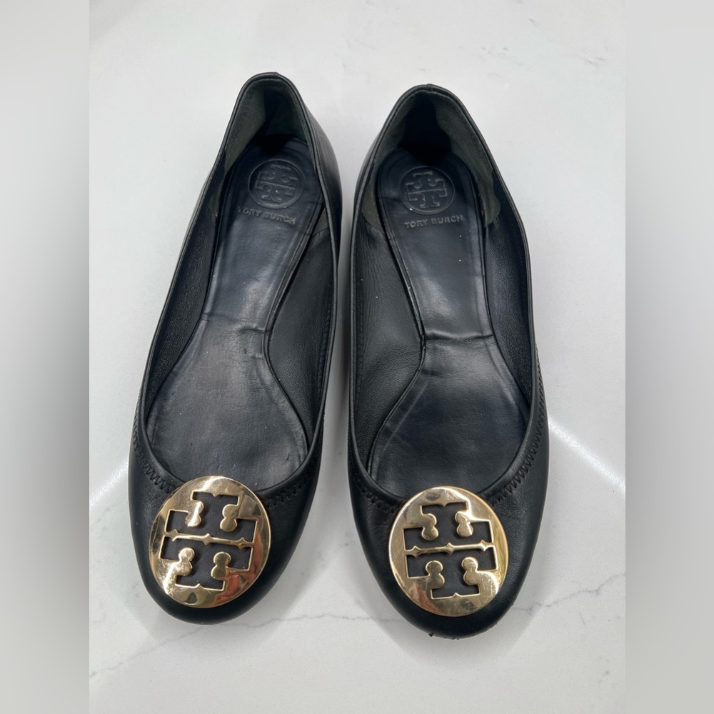 Black Tory Burch Ballet Flats